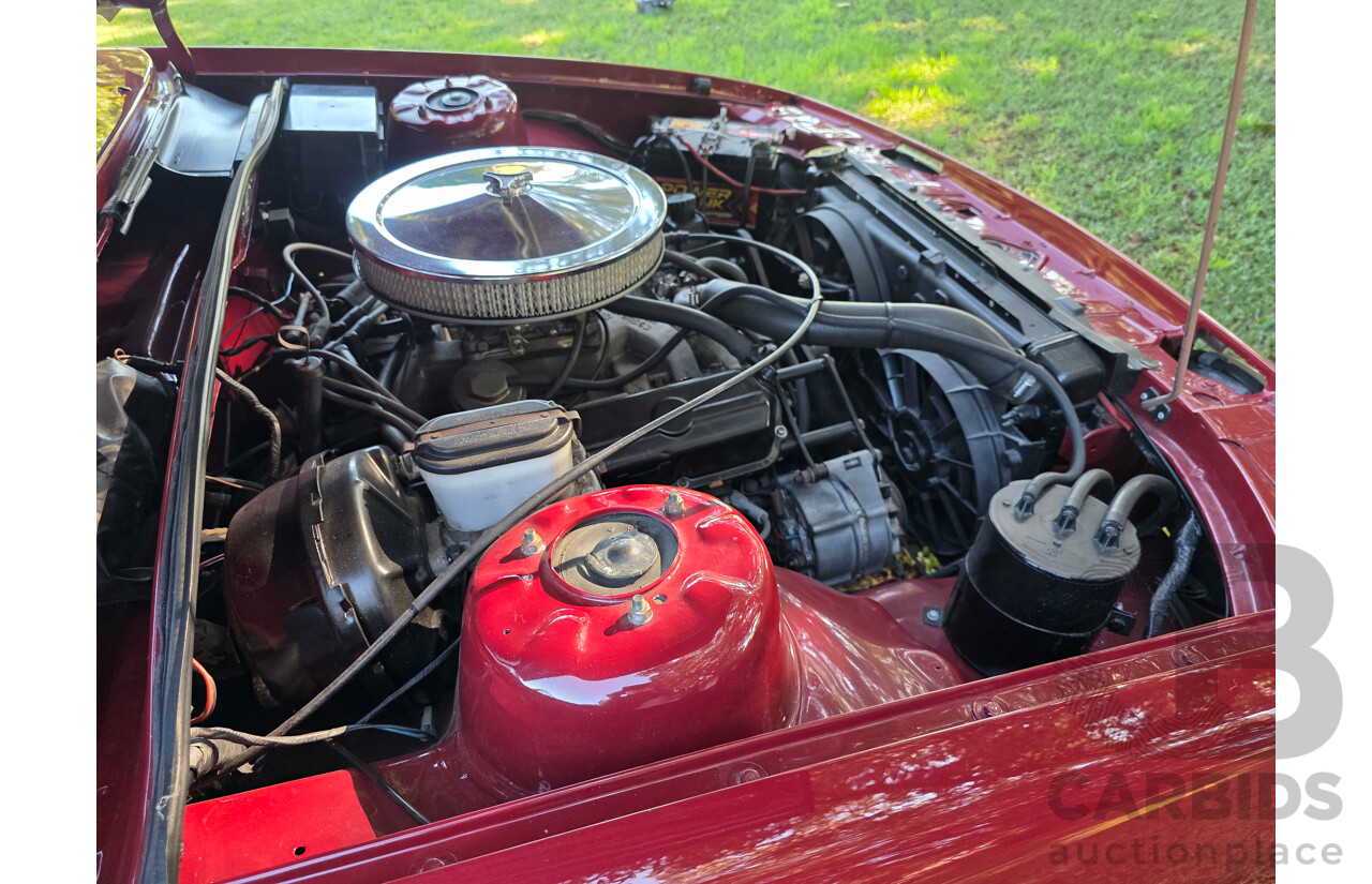 04/1987 Holden VL Commodore Executive 4d Sedan Burgundy V8 5.0L - Modified
