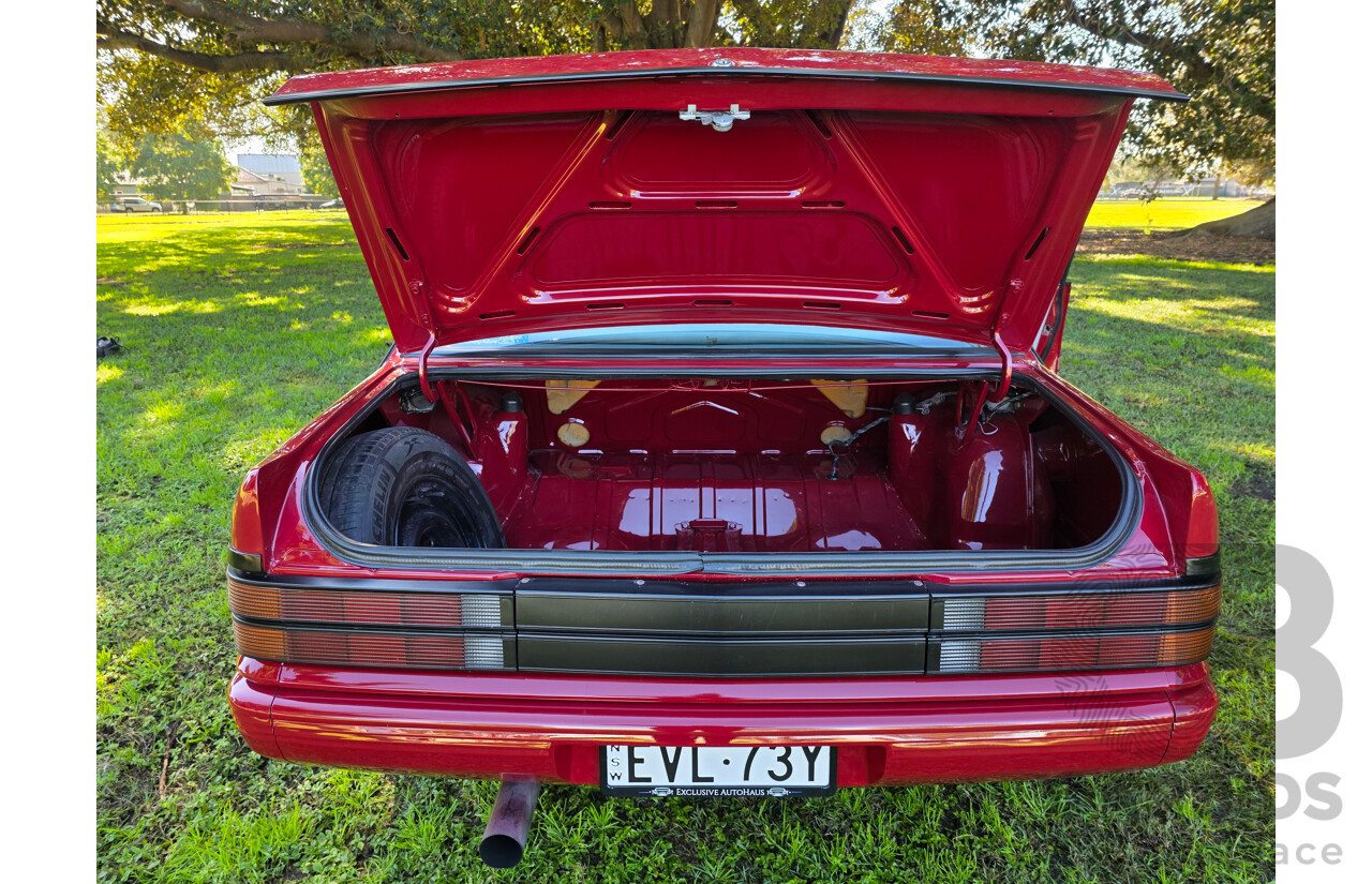04/1987 Holden VL Commodore Executive 4d Sedan Burgundy V8 5.0L - Modified
