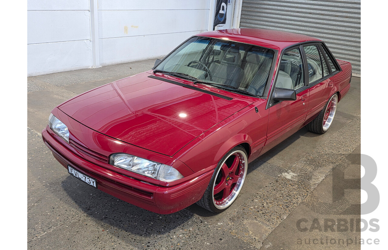 04/1987 Holden VL Commodore Executive 4d Sedan Burgundy V8 5.0L - Modified