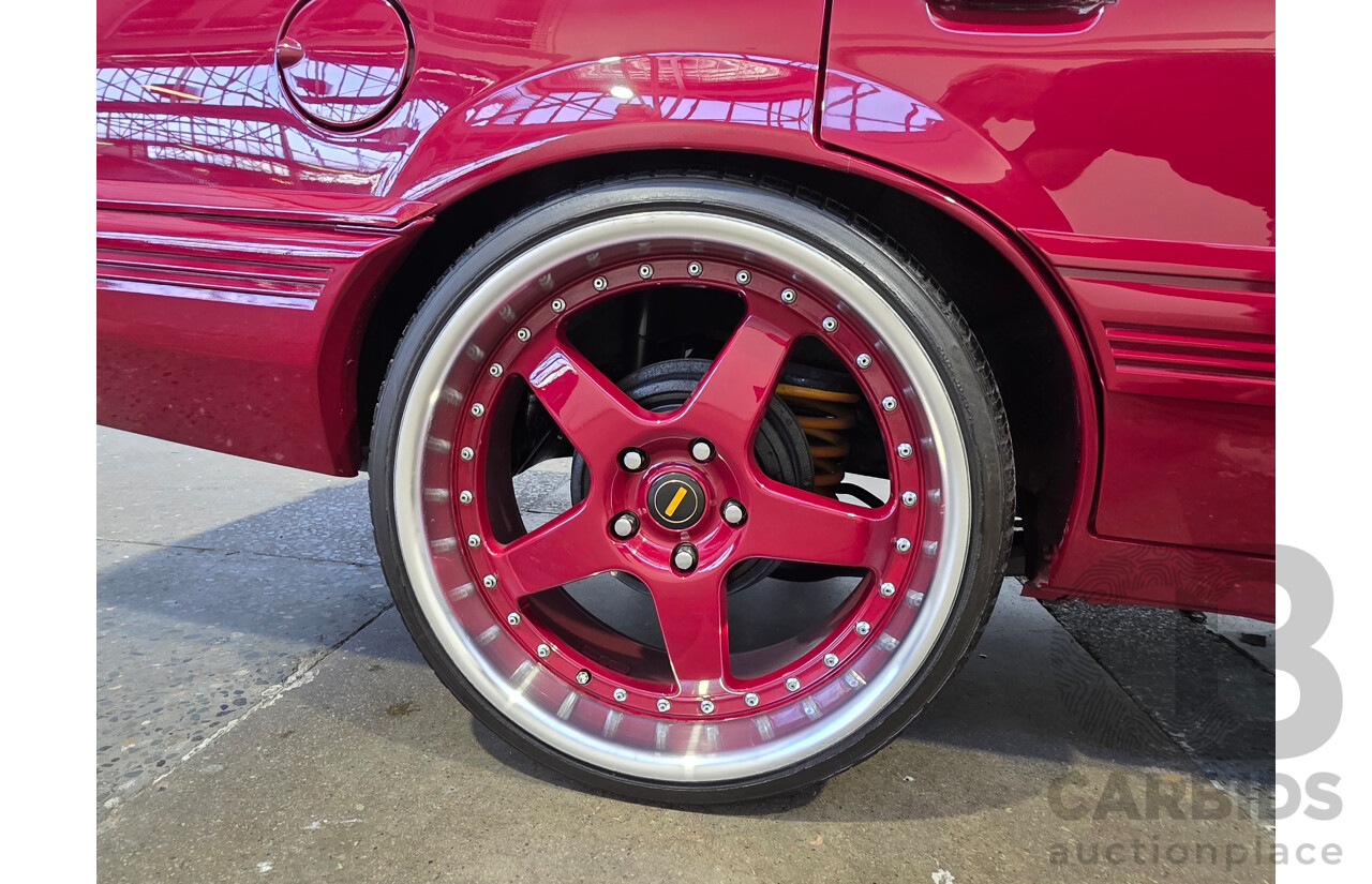 04/1987 Holden VL Commodore Executive 4d Sedan Burgundy V8 5.0L - Modified
