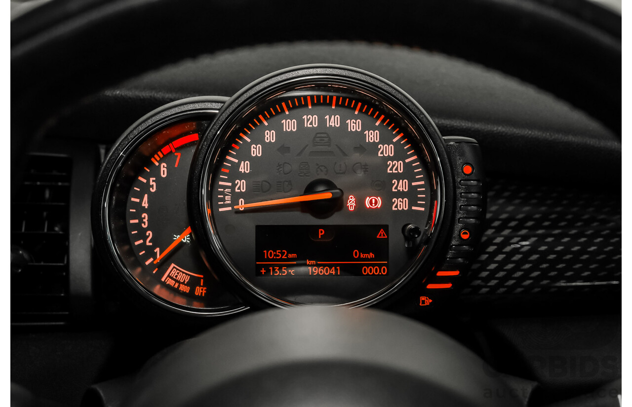 11/2015 Mini Cooper S F56 3D Hatchback Volcanic Orange / Midnight Black Turbo 2.0L