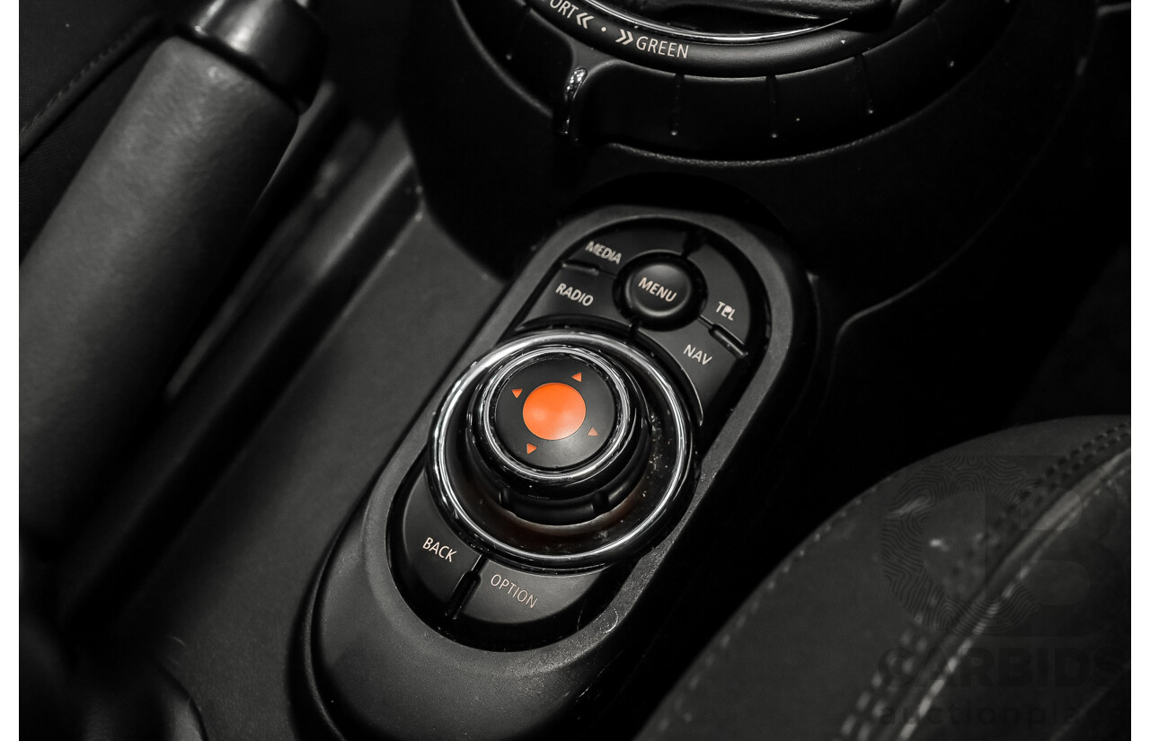 11/2015 Mini Cooper S F56 3D Hatchback Volcanic Orange / Midnight Black Turbo 2.0L