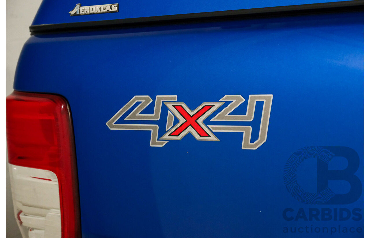 10/2017 Ford Ranger XLS (4x4) PX MKII (MY17 Update) Dual Cab Utility Performance Blue Metallic Turbo Diesel 3.2L