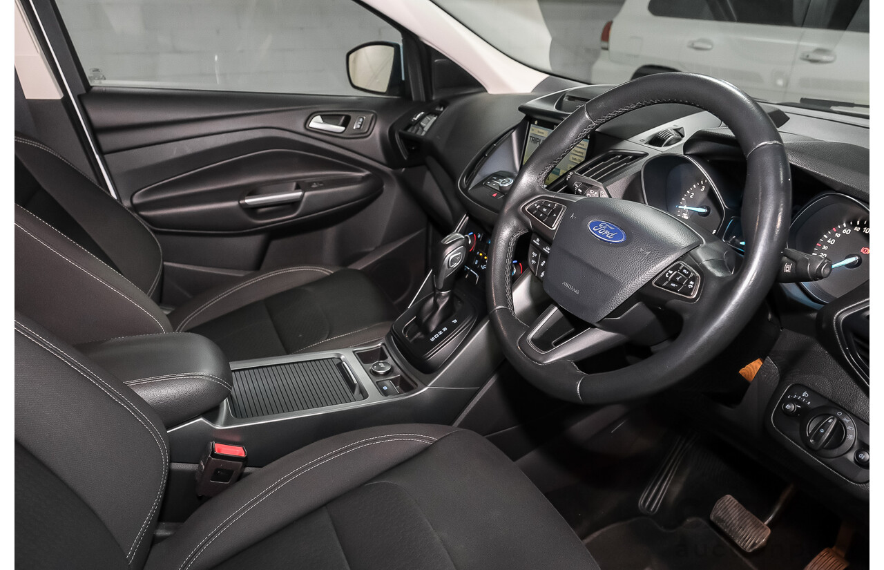 05/2019 Ford Escape Trend ZG MY19.75 4d Wagon White Turbo 1.5L