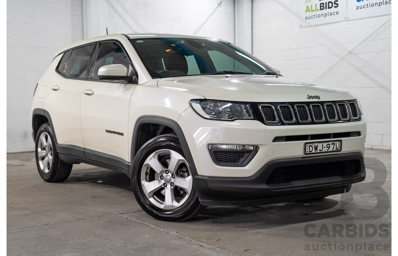 03/2018 Jeep Compass Sport M6 MY18 4d Wagon White 2.4L