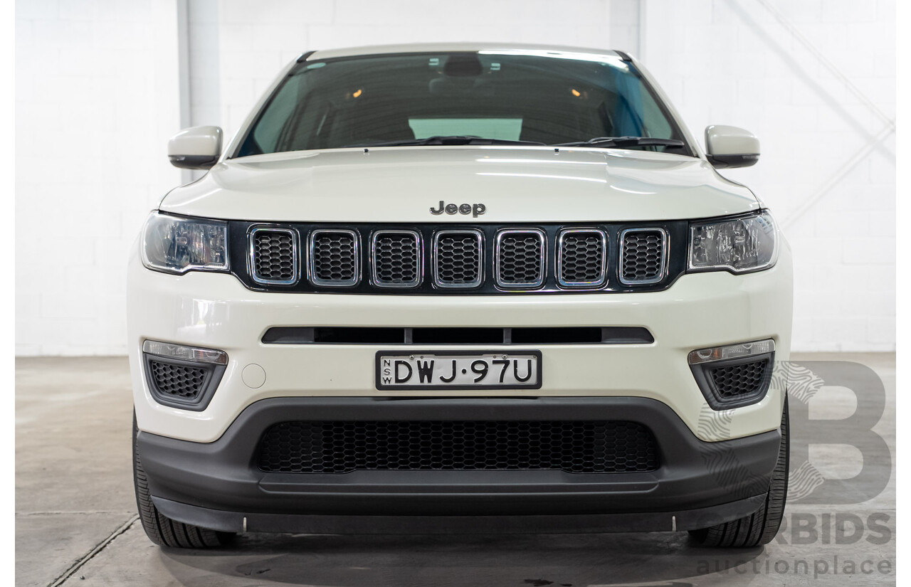 03/2018 Jeep Compass Sport M6 MY18 4d Wagon White 2.4L