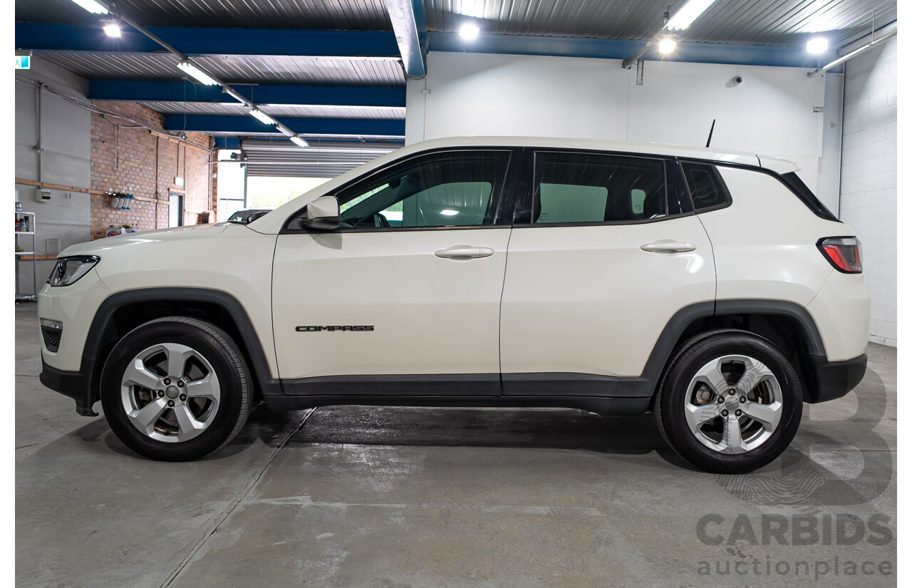 03/2018 Jeep Compass Sport M6 MY18 4d Wagon White 2.4L