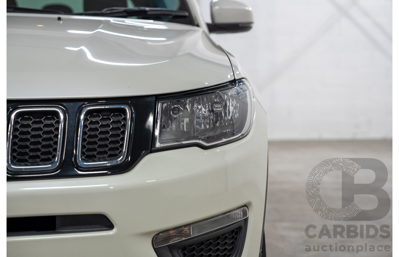 03/2018 Jeep Compass Sport M6 MY18 4d Wagon White 2.4L