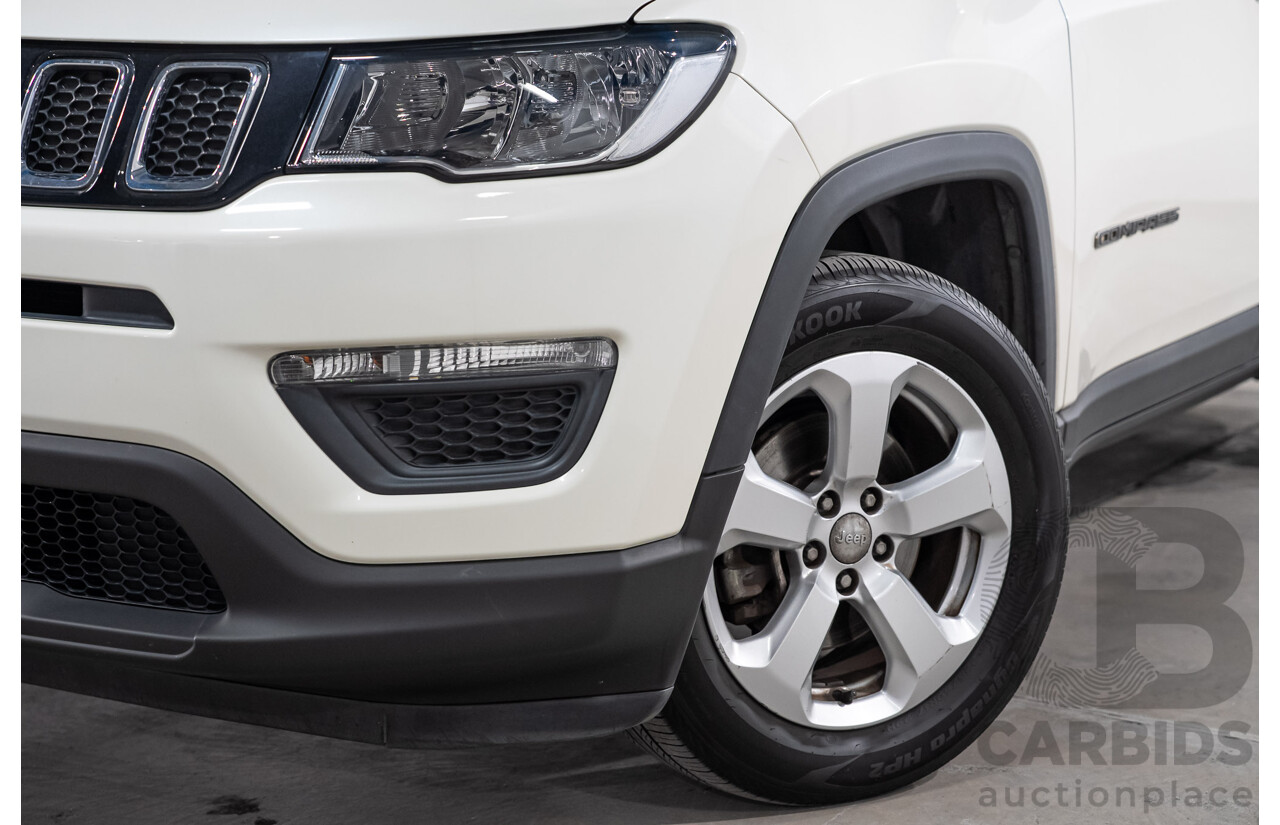 03/2018 Jeep Compass Sport M6 MY18 4d Wagon White 2.4L
