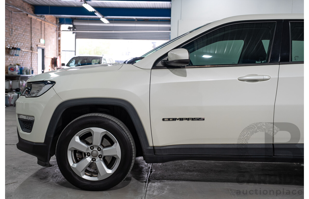 03/2018 Jeep Compass Sport M6 MY18 4d Wagon White 2.4L