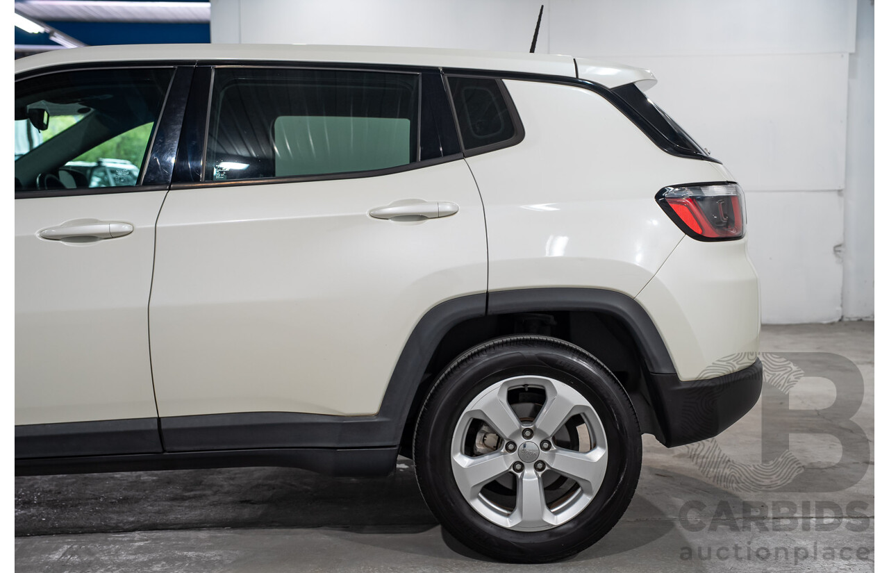 03/2018 Jeep Compass Sport M6 MY18 4d Wagon White 2.4L