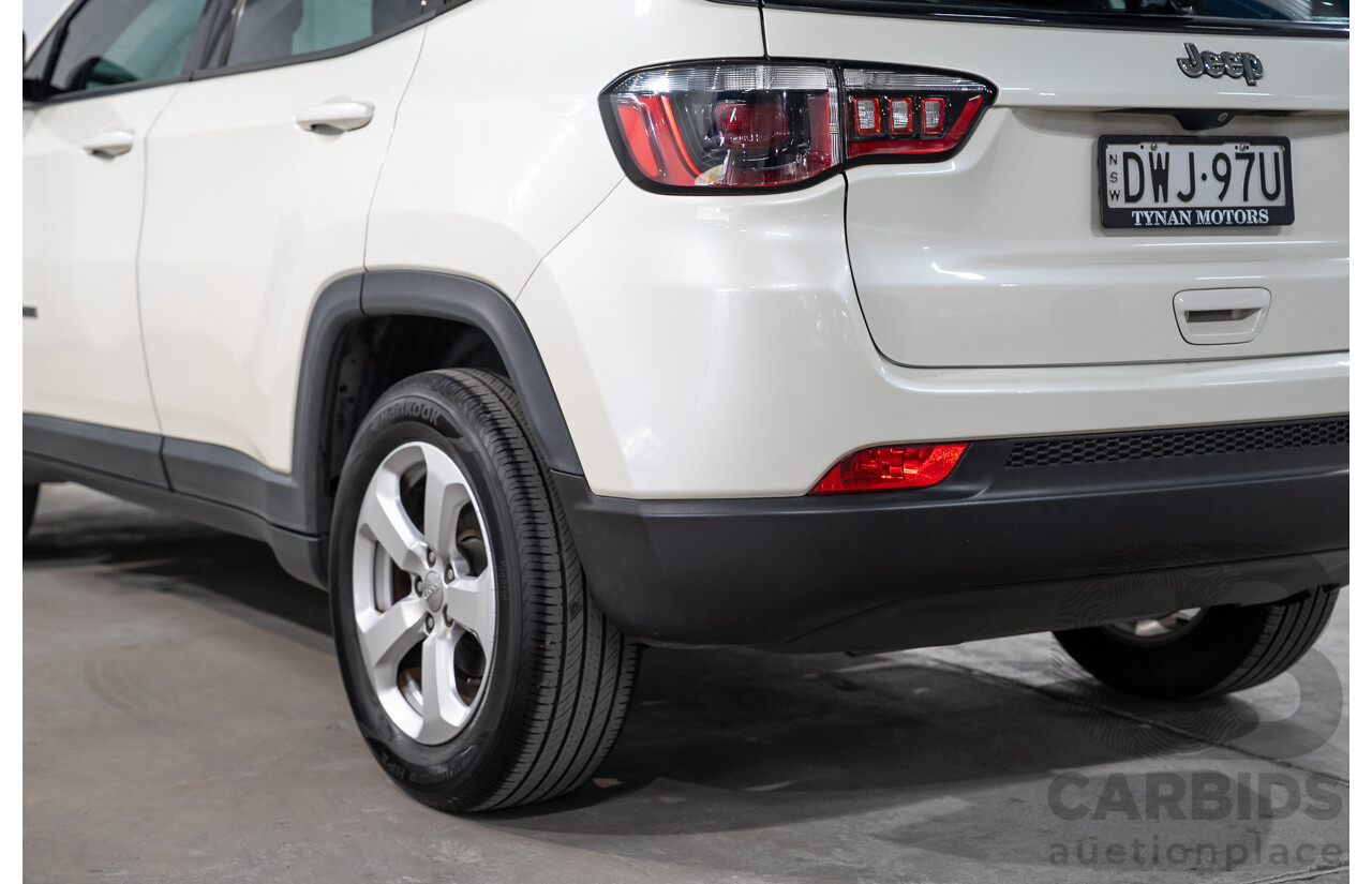 03/2018 Jeep Compass Sport M6 MY18 4d Wagon White 2.4L