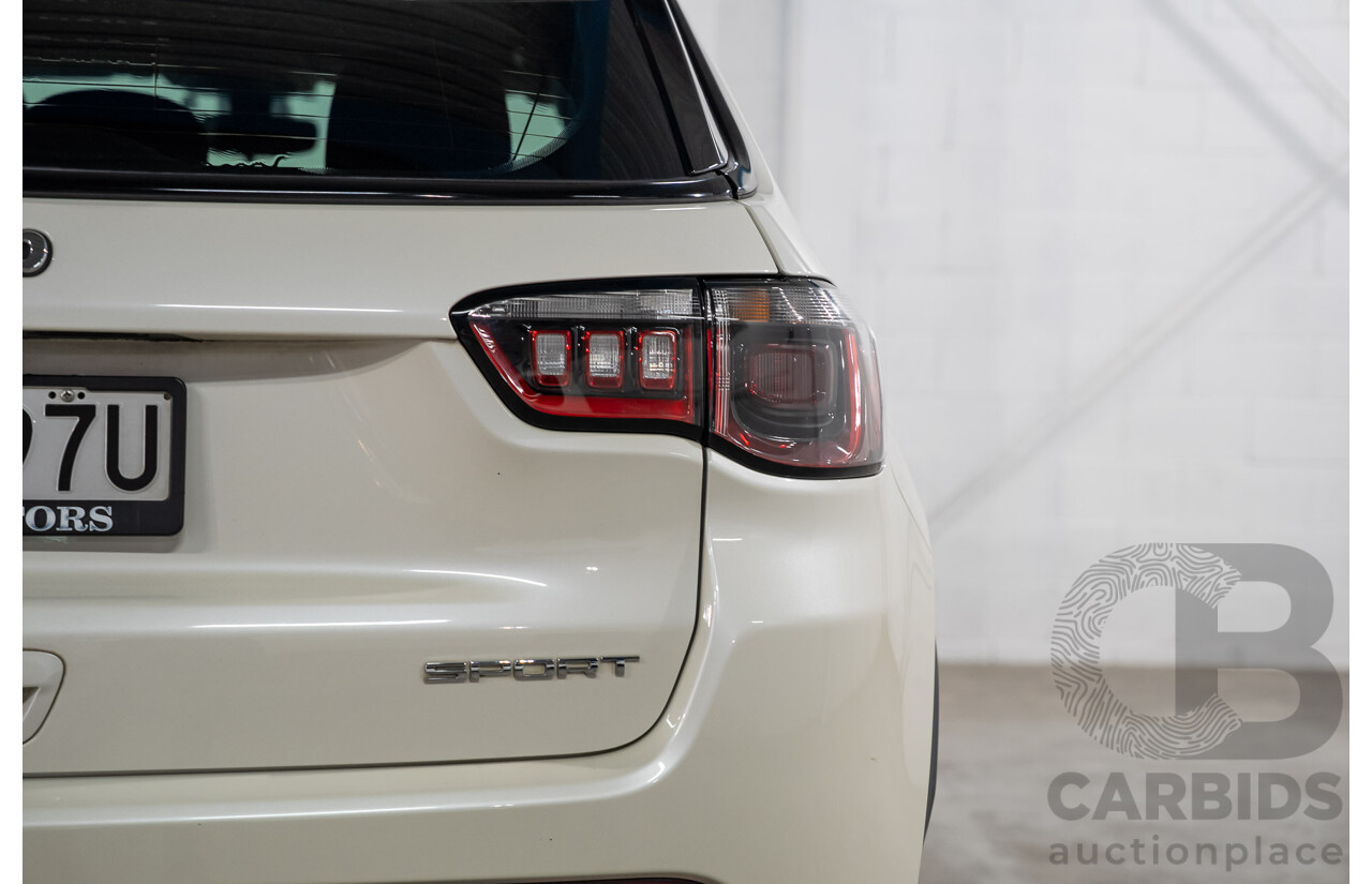 03/2018 Jeep Compass Sport M6 MY18 4d Wagon White 2.4L