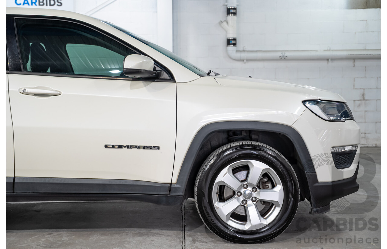 03/2018 Jeep Compass Sport M6 MY18 4d Wagon White 2.4L