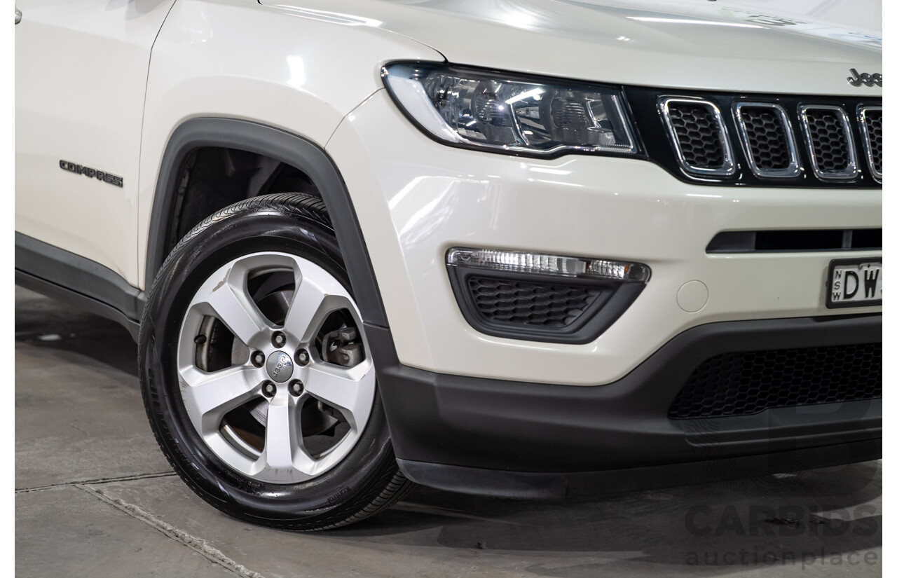 03/2018 Jeep Compass Sport M6 MY18 4d Wagon White 2.4L