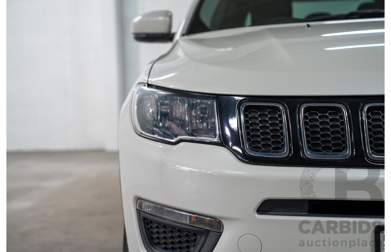 03/2018 Jeep Compass Sport M6 MY18 4d Wagon White 2.4L