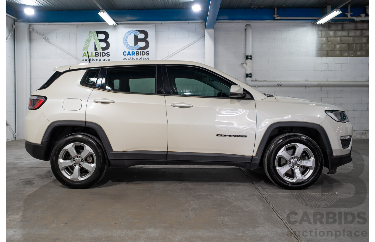 03/2018 Jeep Compass Sport M6 MY18 4d Wagon White 2.4L