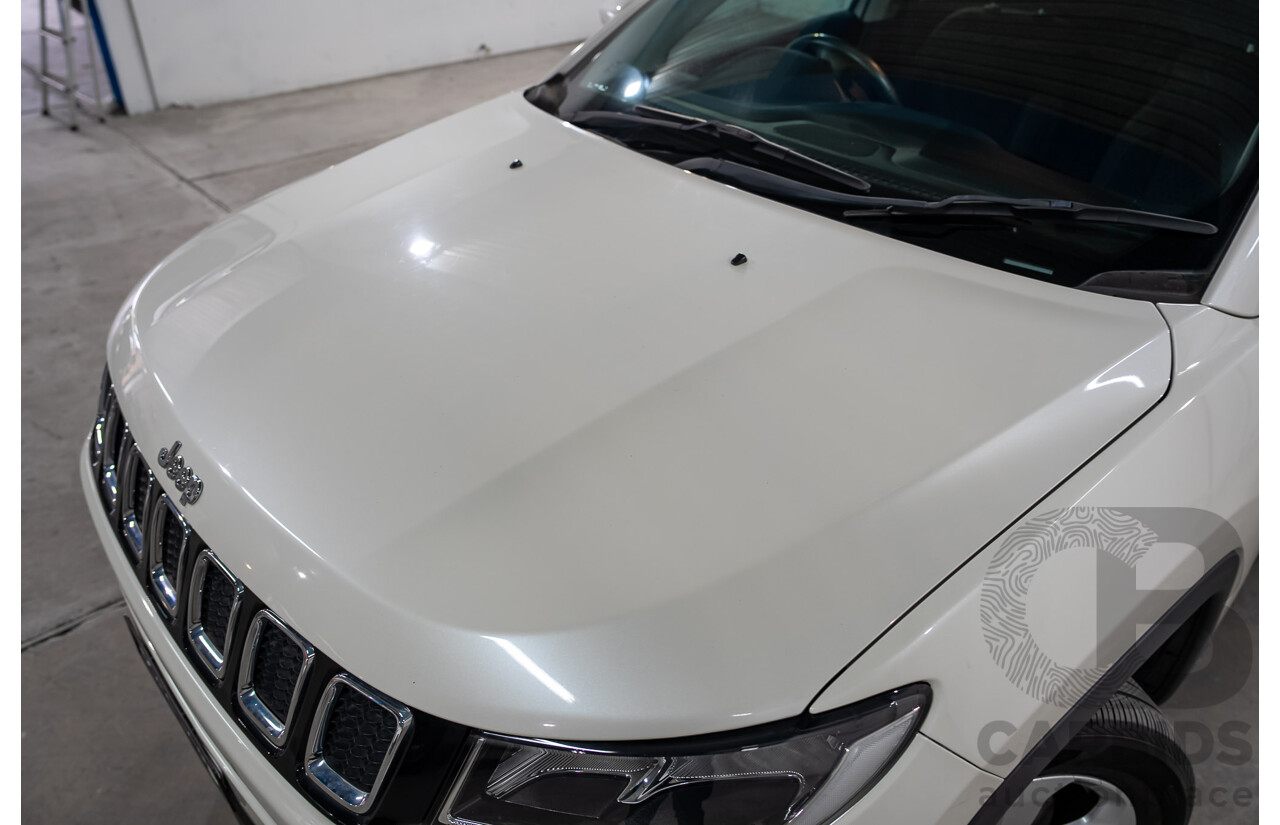 03/2018 Jeep Compass Sport M6 MY18 4d Wagon White 2.4L