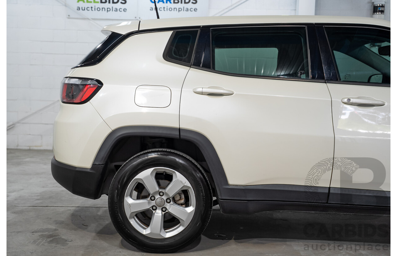 03/2018 Jeep Compass Sport M6 MY18 4d Wagon White 2.4L