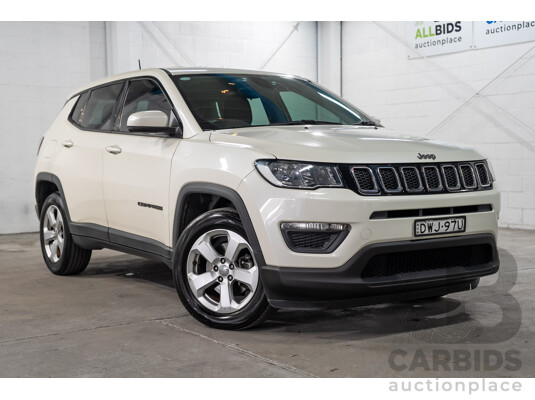 03/2018 Jeep Compass Sport M6 MY18 4d Wagon White 2.4L
