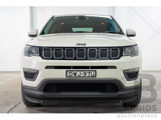 03/2018 Jeep Compass Sport M6 MY18 4d Wagon White 2.4L