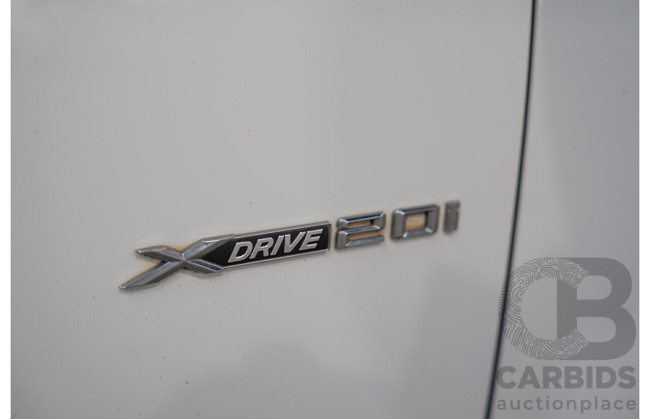 03/2015 BMW X4 xDrive20i AWD F26 MY15 5d Coupe Alpin White Turbo 2.0L