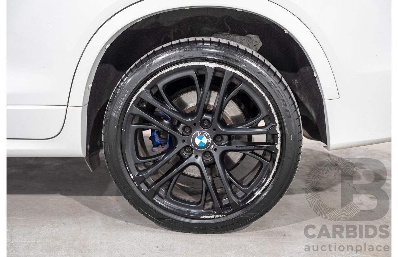 03/2015 BMW X4 xDrive20i AWD F26 MY15 5d Coupe Alpin White Turbo 2.0L