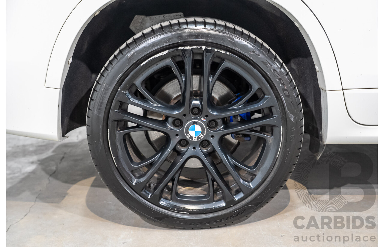 03/2015 BMW X4 xDrive20i AWD F26 MY15 5d Coupe Alpin White Turbo 2.0L
