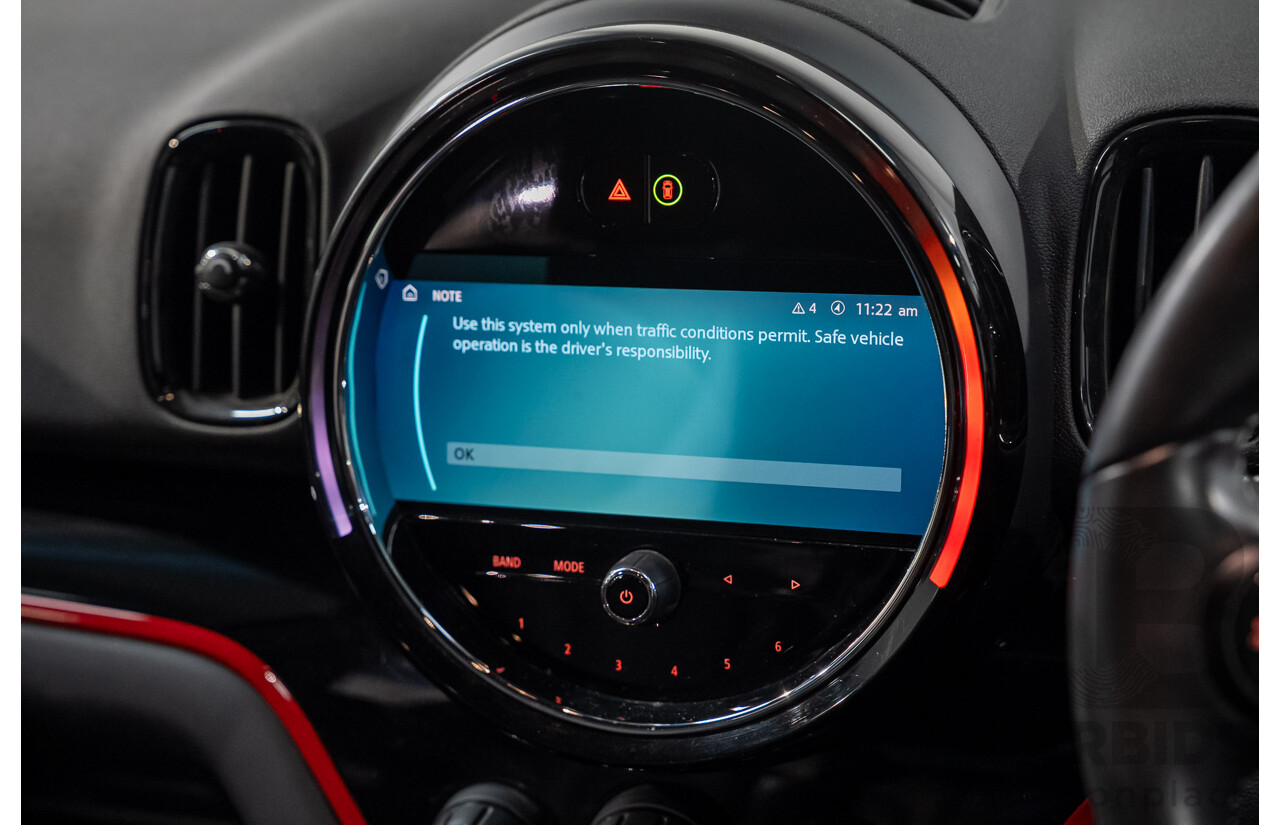 2/2022 Mini Countryman John Cooper Works Classic (AWD) F60 5d Wagon Rebel Green / Wrapped Pink Turbo 2.0L