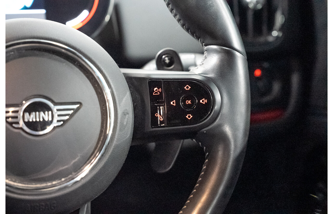 2/2022 Mini Countryman John Cooper Works Classic (AWD) F60 5d Wagon Rebel Green / Wrapped Pink Turbo 2.0L