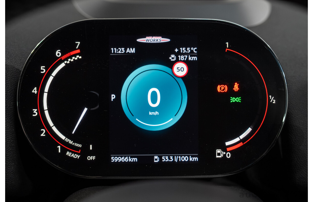 2/2022 Mini Countryman John Cooper Works Classic (AWD) F60 5d Wagon Rebel Green / Wrapped Pink Turbo 2.0L