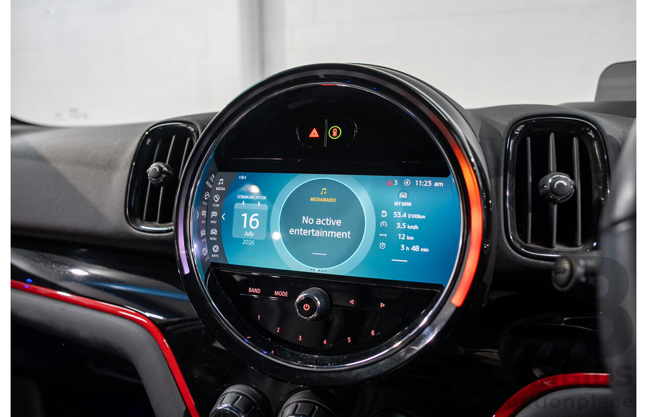 2/2022 Mini Countryman John Cooper Works Classic (AWD) F60 5d Wagon Rebel Green / Wrapped Pink Turbo 2.0L
