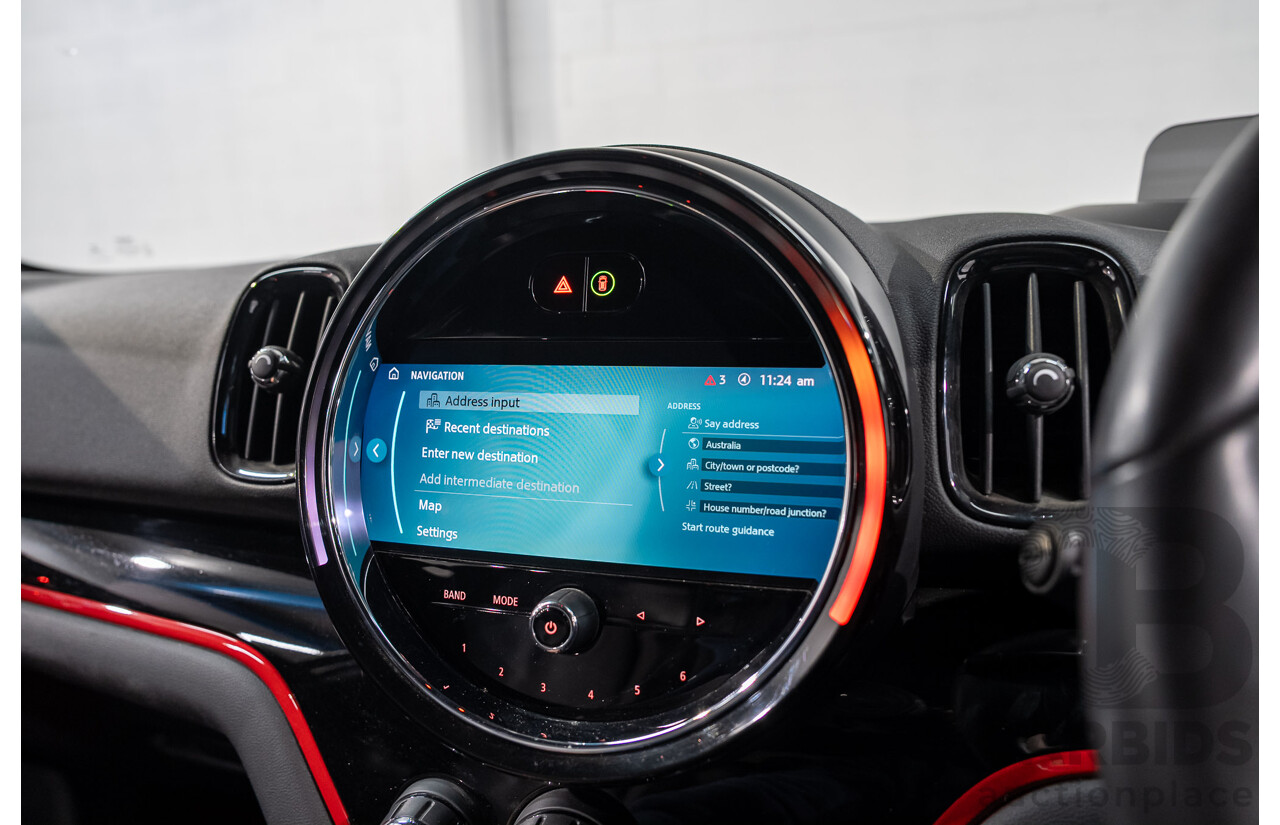 2/2022 Mini Countryman John Cooper Works Classic (AWD) F60 5d Wagon Rebel Green / Wrapped Pink Turbo 2.0L