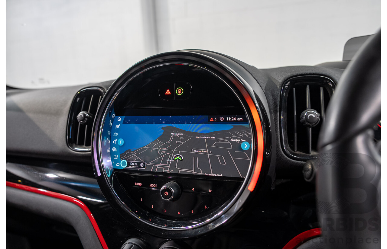2/2022 Mini Countryman John Cooper Works Classic (AWD) F60 5d Wagon Rebel Green / Wrapped Pink Turbo 2.0L