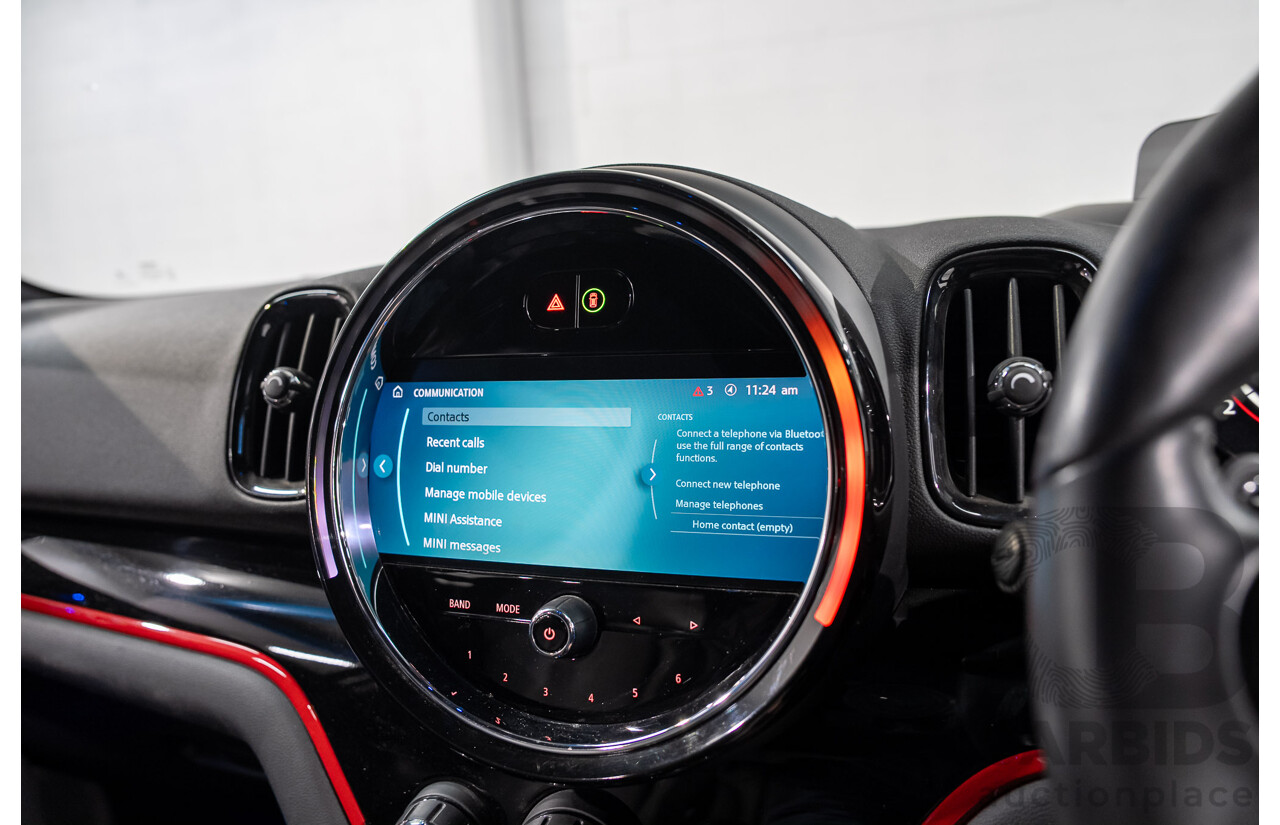 2/2022 Mini Countryman John Cooper Works Classic (AWD) F60 5d Wagon Rebel Green / Wrapped Pink Turbo 2.0L