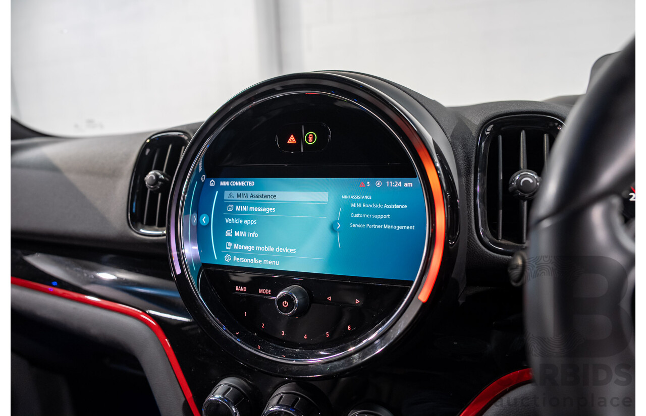 2/2022 Mini Countryman John Cooper Works Classic (AWD) F60 5d Wagon Rebel Green / Wrapped Pink Turbo 2.0L