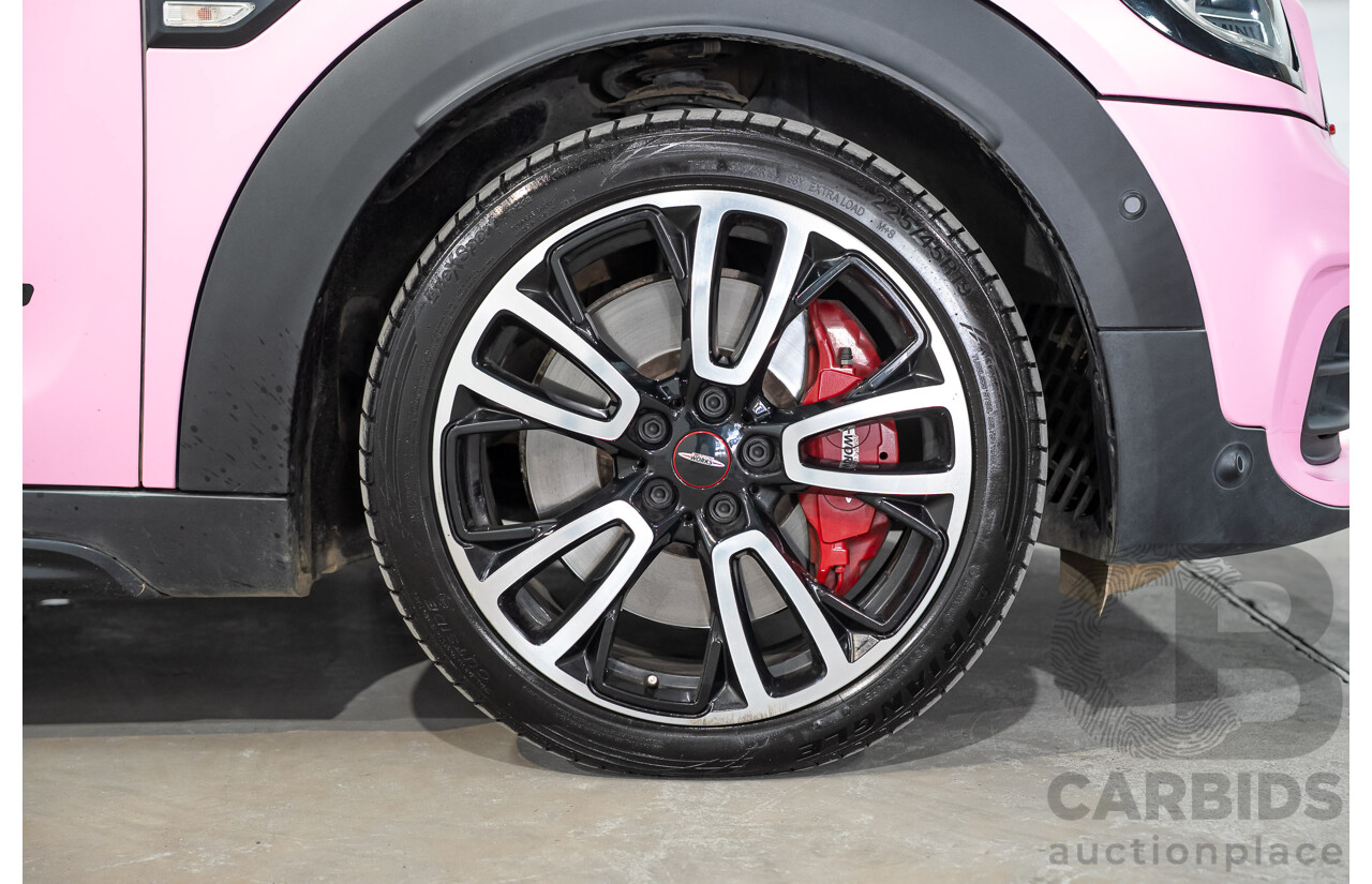 2/2022 Mini Countryman John Cooper Works Classic (AWD) F60 5d Wagon Rebel Green / Wrapped Pink Turbo 2.0L