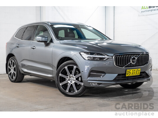 11/2018 Volvo XC60 T5 INSCRIPTION 246 MY19 4D Wagon Osinum Grey Metallic Turbo 2.0L