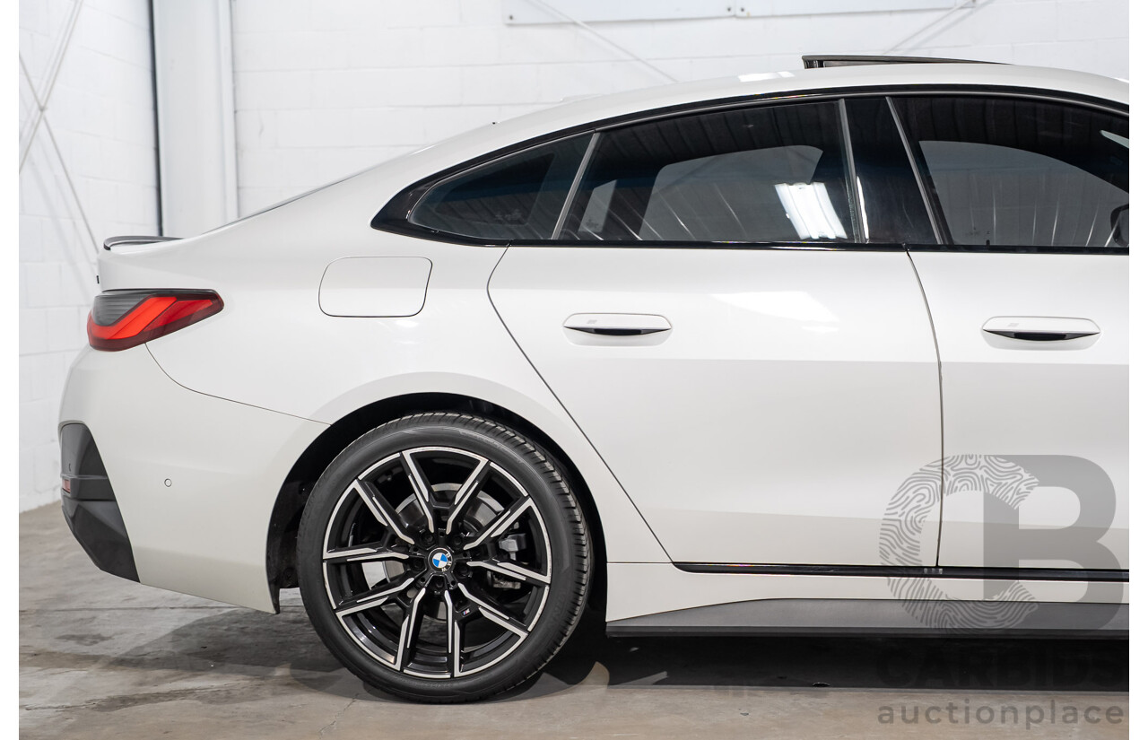10/2021 BMW 420i M Sport Gran Coupe G26 4D Coupe Mineral Weiss White Metallic Turbo 2.0L