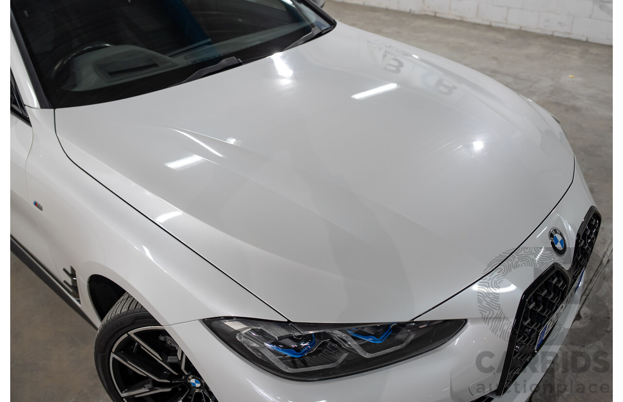 10/2021 BMW 420i M Sport Gran Coupe G26 4D Coupe Mineral Weiss White Metallic Turbo 2.0L