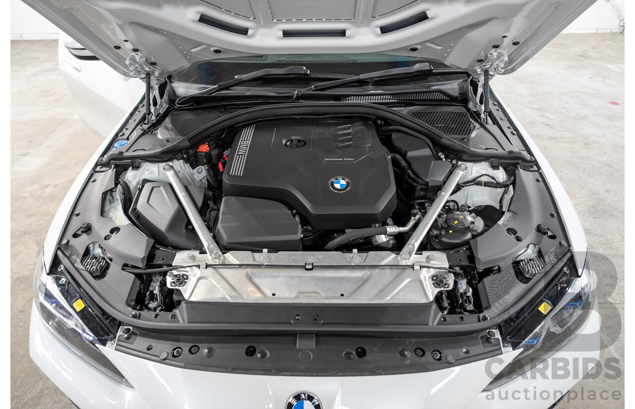 10/2021 BMW 420i M Sport Gran Coupe G26 4D Coupe Mineral Weiss White Metallic Turbo 2.0L
