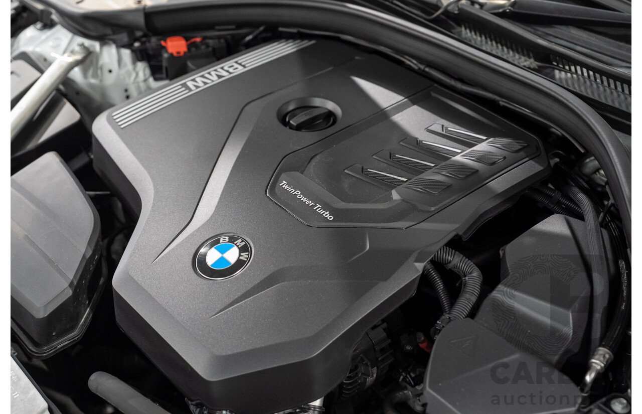 10/2021 BMW 420i M Sport Gran Coupe G26 4D Coupe Mineral Weiss White Metallic Turbo 2.0L