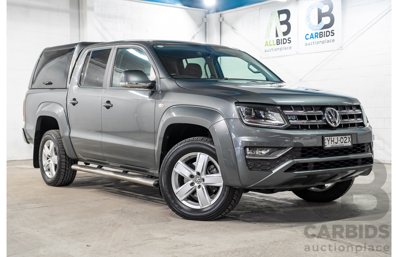 03/2017 Volkswagen Amarok V6 TDI 550 Highline (4x4) 2H MY17.5 Dual Cab Utility Grey Turbo Diesel 3.0L