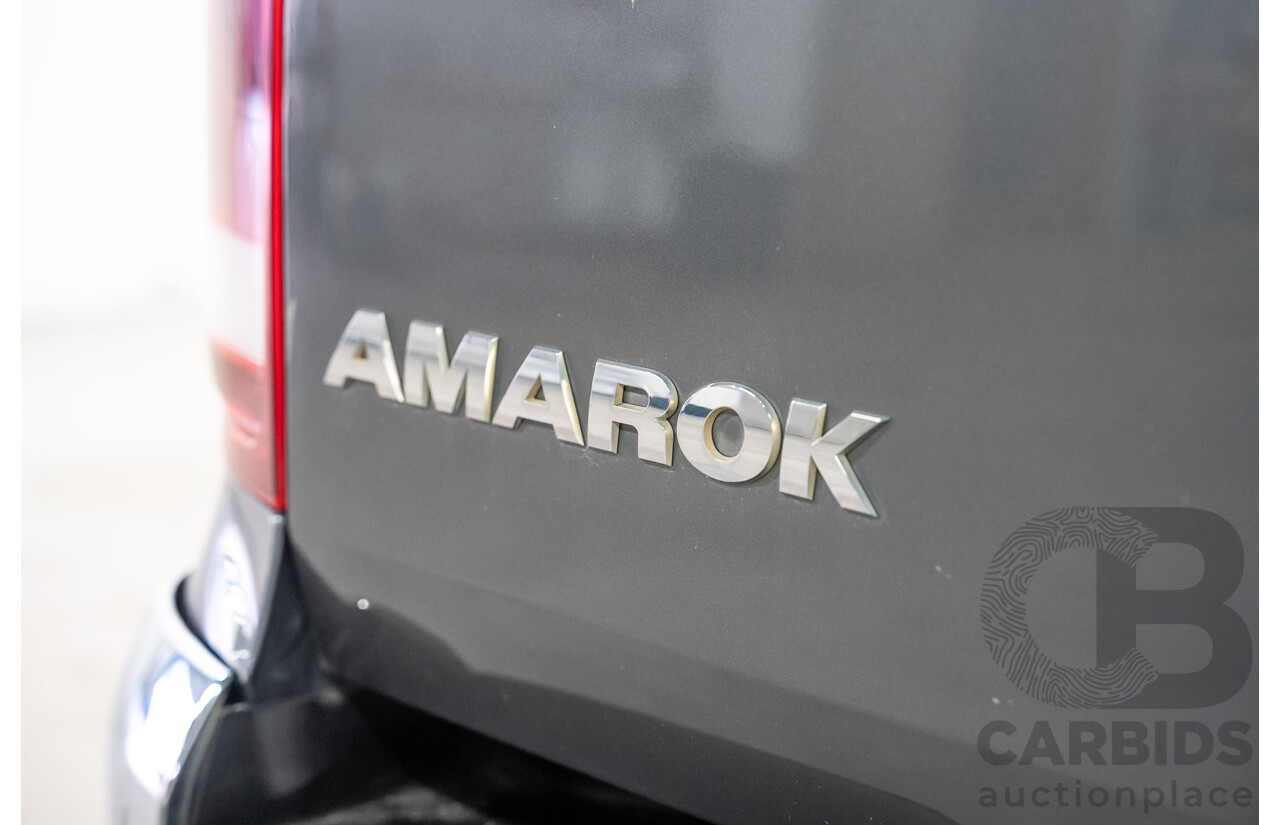 03/2017 Volkswagen Amarok V6 TDI 550 Highline (4x4) 2H MY17.5 Dual Cab Utility Grey Turbo Diesel 3.0L