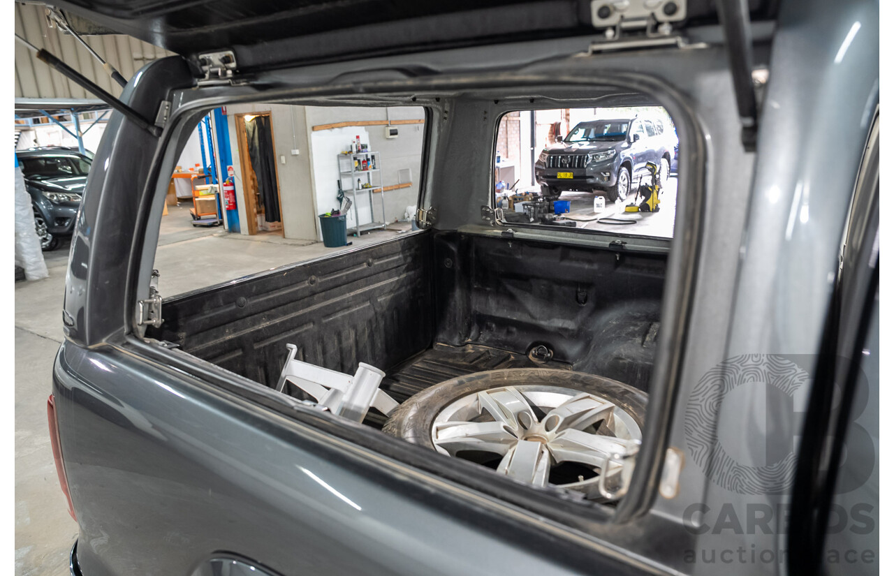 03/2017 Volkswagen Amarok V6 TDI 550 Highline (4x4) 2H MY17.5 Dual Cab Utility Grey Turbo Diesel 3.0L