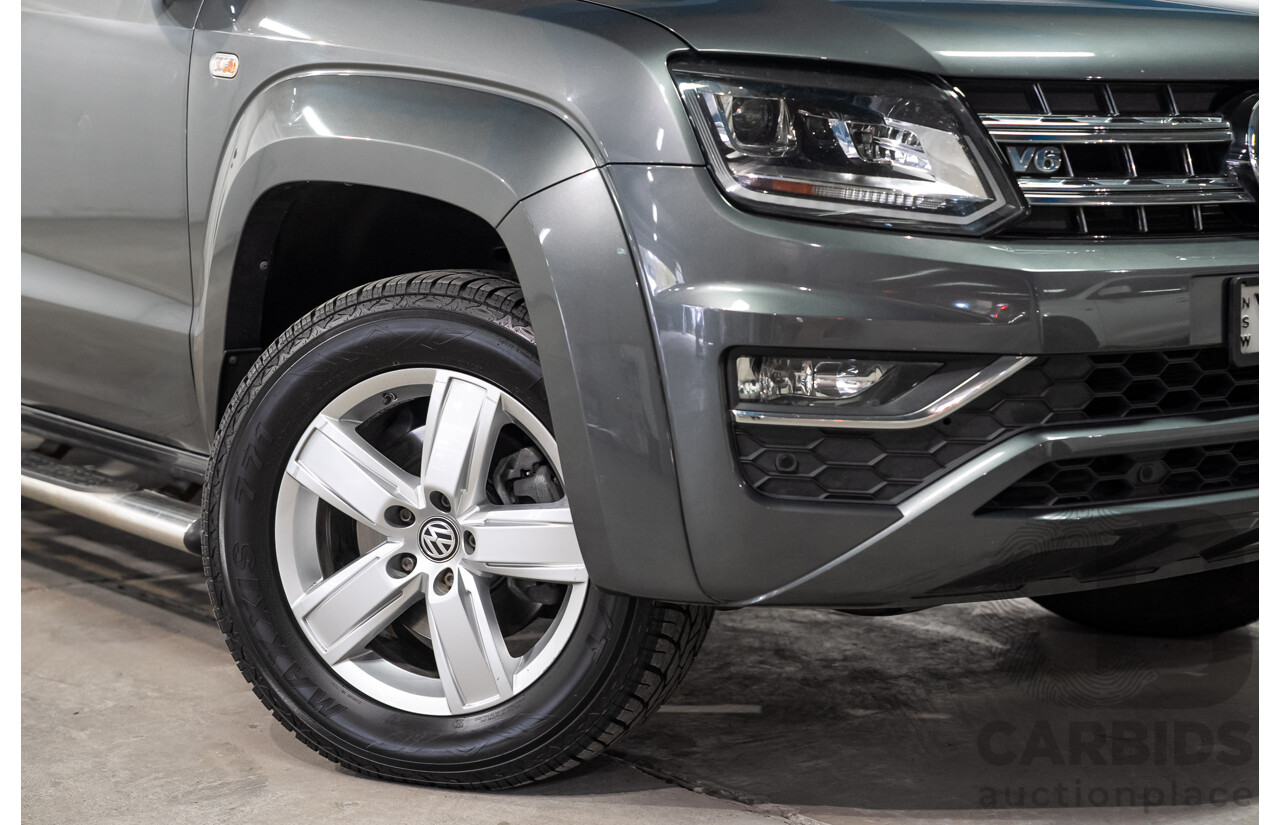 03/2017 Volkswagen Amarok V6 TDI 550 Highline (4x4) 2H MY17.5 Dual Cab Utility Grey Turbo Diesel 3.0L