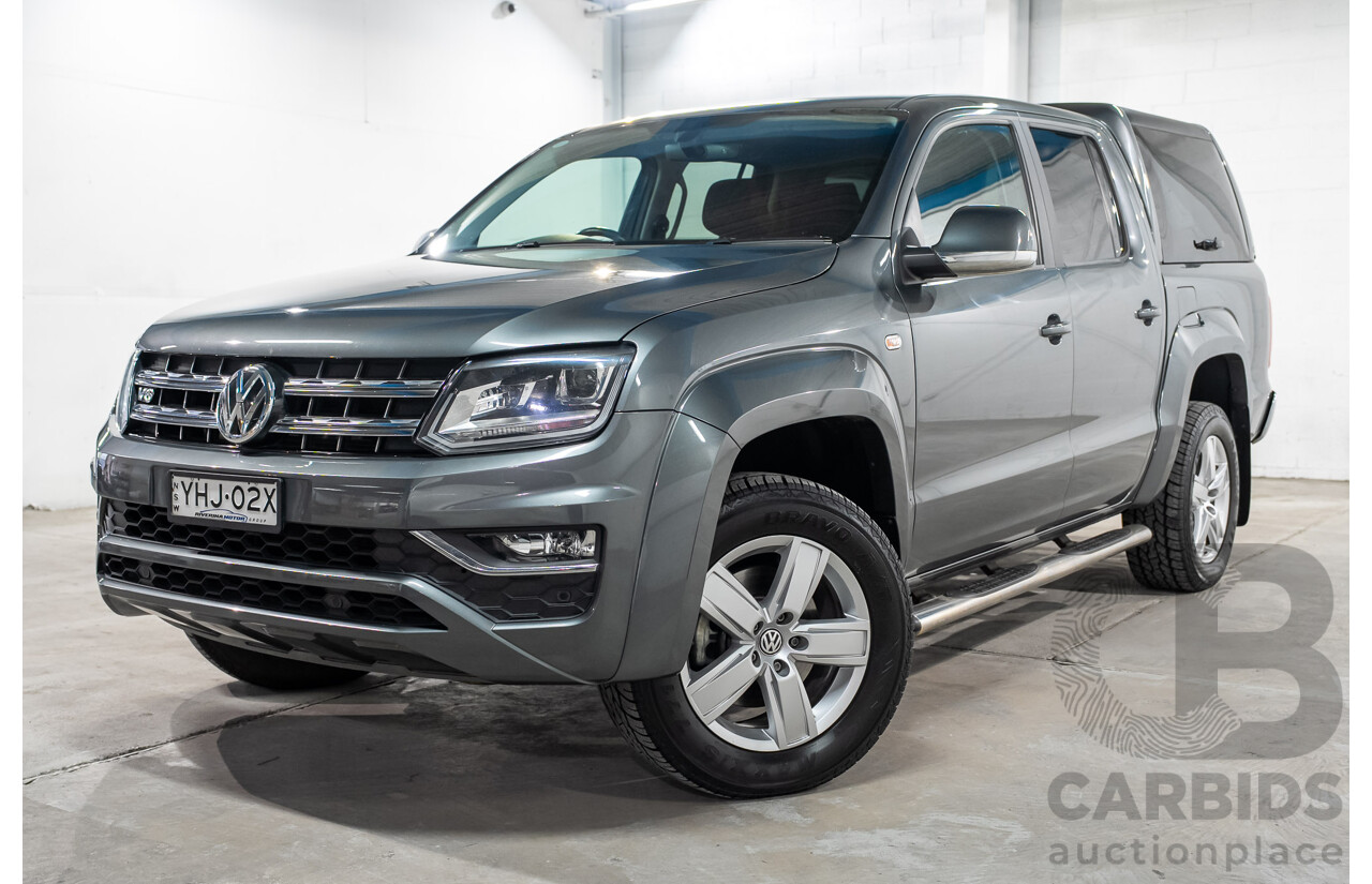 03/2017 Volkswagen Amarok V6 TDI 550 Highline (4x4) 2H MY17.5 Dual Cab Utility Grey Turbo Diesel 3.0L