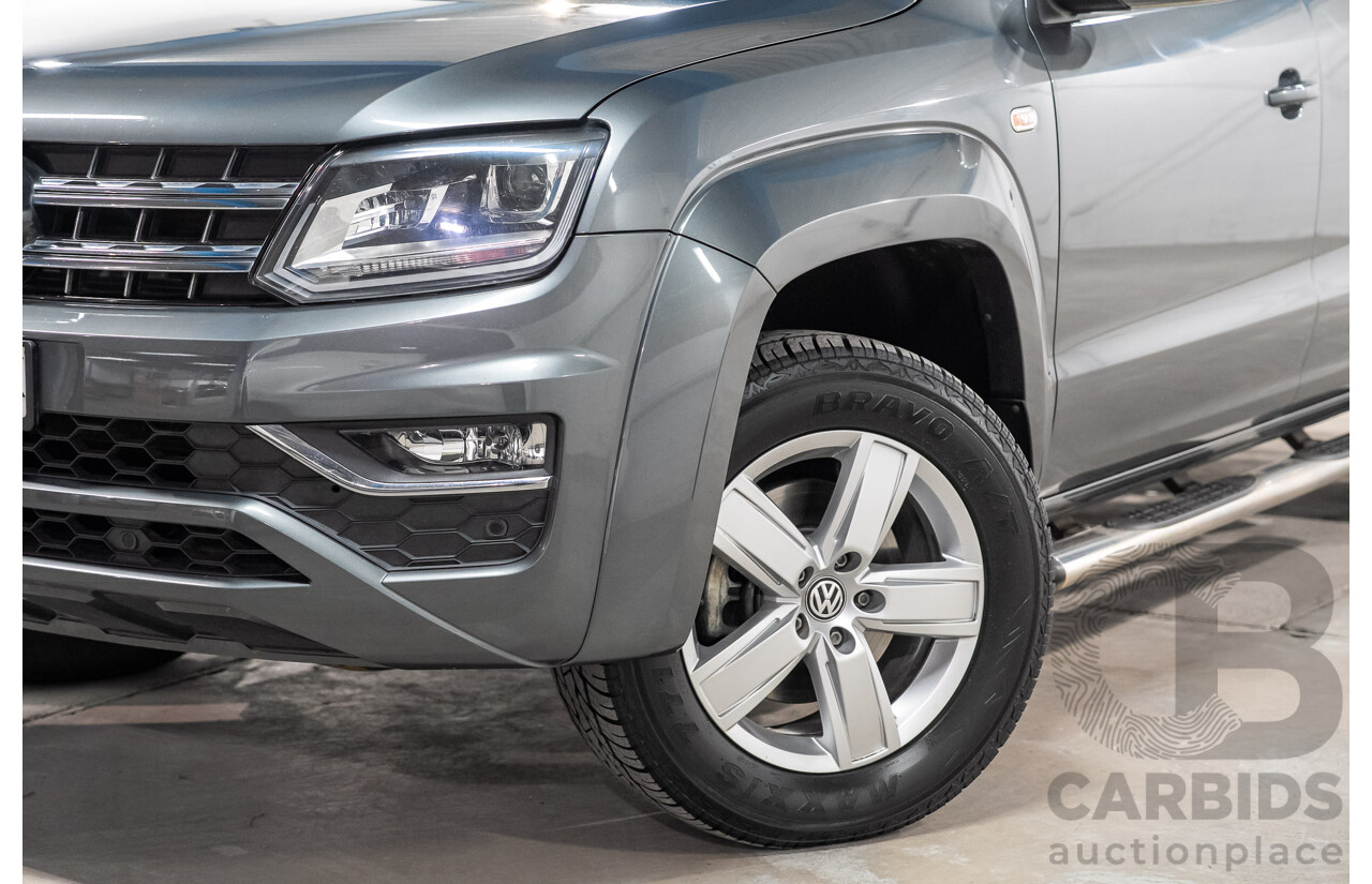 03/2017 Volkswagen Amarok V6 TDI 550 Highline (4x4) 2H MY17.5 Dual Cab Utility Grey Turbo Diesel 3.0L