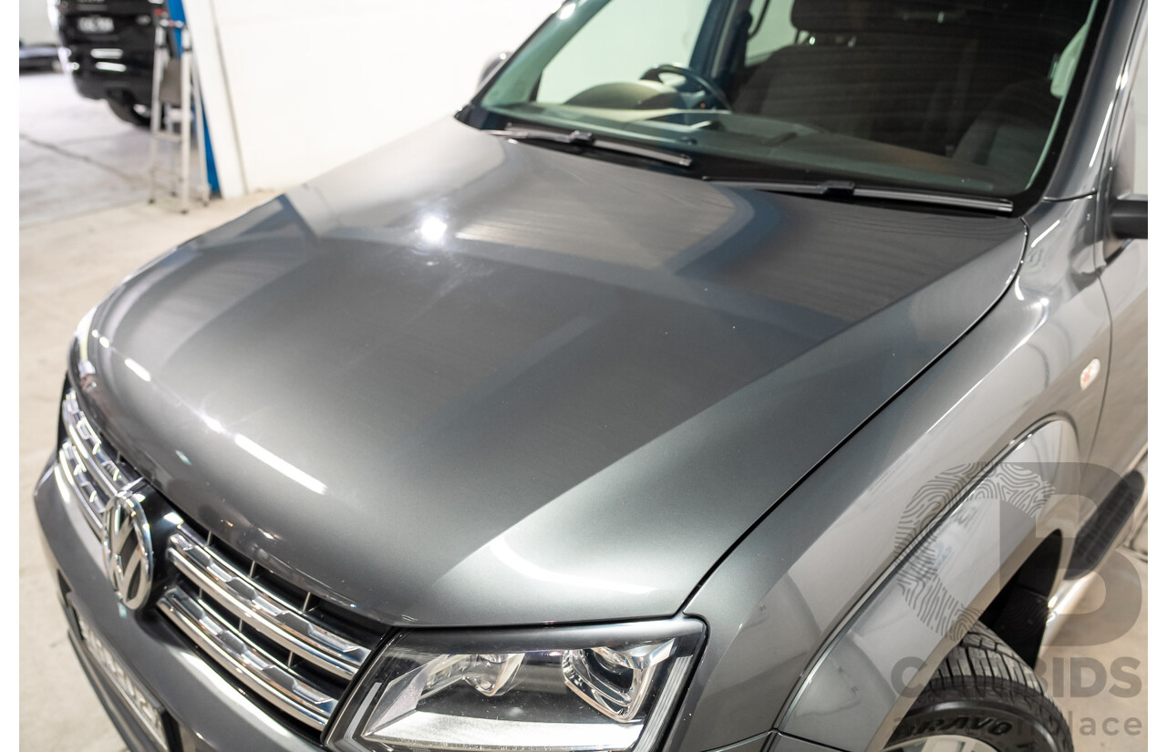03/2017 Volkswagen Amarok V6 TDI 550 Highline (4x4) 2H MY17.5 Dual Cab Utility Grey Turbo Diesel 3.0L