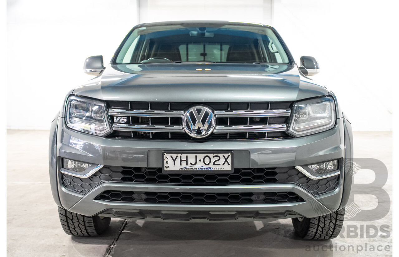 03/2017 Volkswagen Amarok V6 TDI 550 Highline (4x4) 2H MY17.5 Dual Cab Utility Grey Turbo Diesel 3.0L